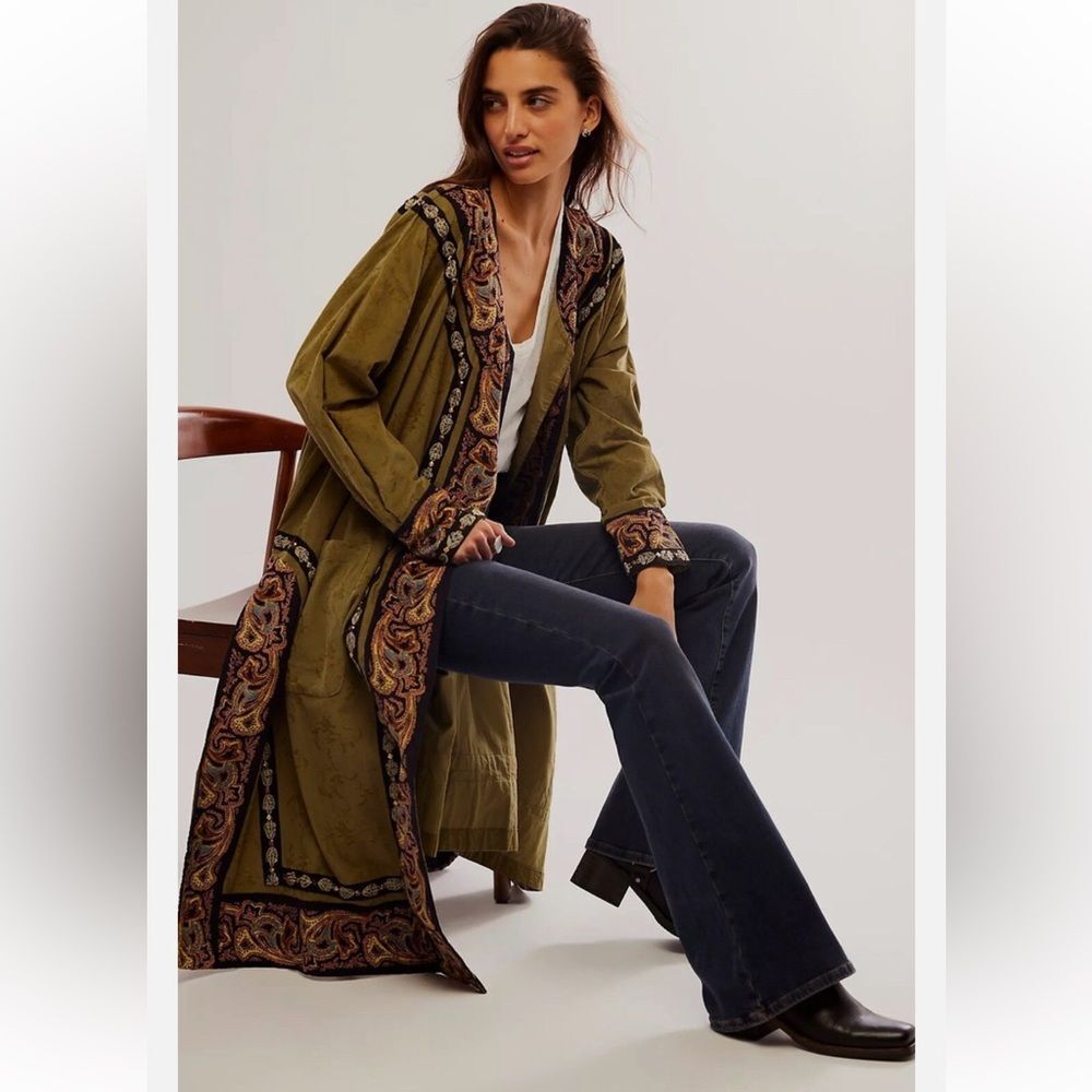 NEW Free People Bali Somerset Duster Size XS/S